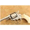 Image 12 : Factory Engraved Colt Model 1877 Lightning Nickel 3.5" .38 Double Action Revolver 1887 Antique
