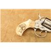 Image 7 : Factory Engraved Colt Model 1877 Lightning Nickel 3.5" .38 Double Action Revolver 1887 Antique