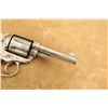 Image 9 : Factory Engraved Colt Model 1877 Lightning Nickel 3.5" .38 Double Action Revolver 1887 Antique