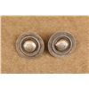 Image 3 : Pair Of Vintage Keyston Bros. San Francisco Silver Western Conchos