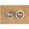 Image 7 : Pair Of Vintage Keyston Bros. San Francisco Silver Western Conchos