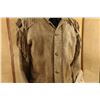 Image 8 : Antique 1800s Us Cavalry Captain Rank Fringed Buckskin Jacket Museum Glass Display Case Lot