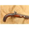 Image 3 : 19th Century Belgian 11.6mm 7" Octagon Percussion Damascus Muzzleloading Pistol Antique