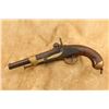 Image 5 : French Cavalry Pistol Model 1822 T Percussion Conversion .69 Cal 8" Mre. Rle. De Maubeuge Antique