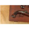 Image 12 : Cased Pair Belgian Liã¨ge Percussion .45 Caliber Cap & Ball 10" Rifled Target/dueling Pistols