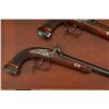 Image 13 : Cased Pair Belgian Liã¨ge Percussion .45 Caliber Cap & Ball 10" Rifled Target/dueling Pistols