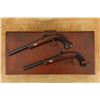 Image 15 : Cased Pair Belgian Liã¨ge Percussion .45 Caliber Cap & Ball 10" Rifled Target/dueling Pistols