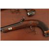 Image 22 : Cased Pair Belgian Liã¨ge Percussion .45 Caliber Cap & Ball 10" Rifled Target/dueling Pistols