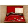 Image 28 : Cased Spanish Eibar Dueling Pistol .44 Caliber Percussion & Certificate Mfd 1982