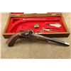 Image 2 : Cased Spanish Eibar Dueling Pistol .44 Caliber Percussion & Certificate Mfd 1982