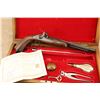 Image 3 : Cased Spanish Eibar Dueling Pistol .44 Caliber Percussion & Certificate Mfd 1982
