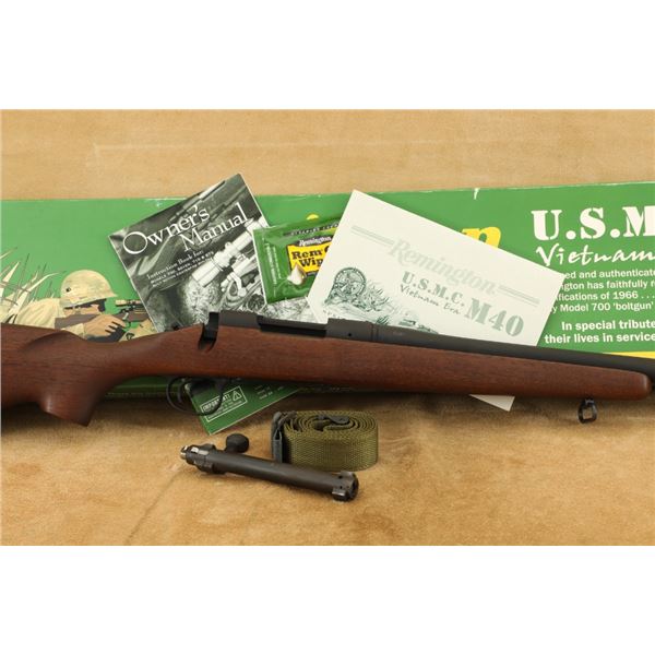 Usmc Vietnam Commemorative Remington Model 40-ssa M40 .308 Win 24" Bolt Action Rifle