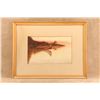 Image 13 : Vintage 1950 Claude W Hoeber Signed Coming To The Call Remington Moose Hunt Original Painting