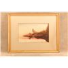 Image 5 : Vintage 1950 Claude W Hoeber Signed Coming To The Call Remington Moose Hunt Original Painting