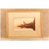 Image 9 : Vintage 1950 Claude W Hoeber Signed Coming To The Call Remington Moose Hunt Original Painting