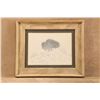 Image 2 : Pair Vintage 1960 Woody Big Bow 19x16 Kiowa Winter Buffalo Bison Native American Original Paintings
