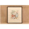 Image 6 : Vintage Harrison Begay 15.5x17.5 Navajo Weavers Loom Lamb Original Watercolor Tempera Painting