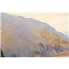 Image 8 : Vintage Arnold Franz Brasz 34.5x28.5 Gilt Framed Pioneer Wagon Train Western Landscape Oil Painting