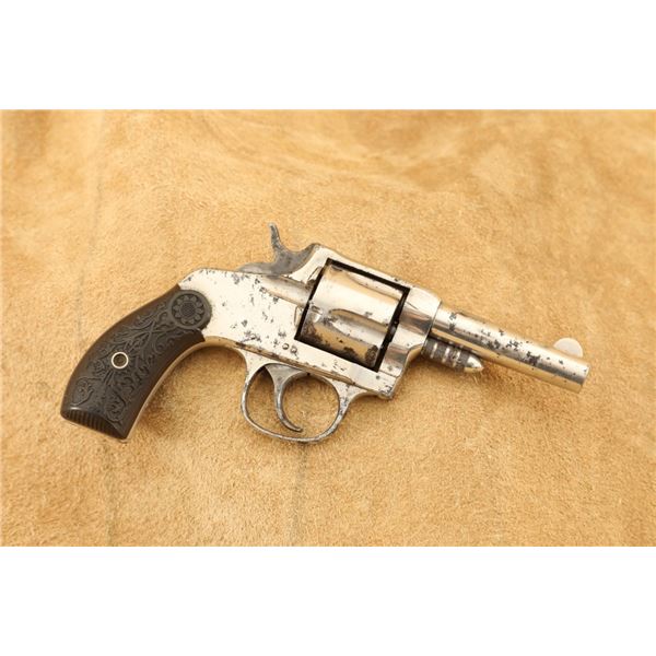 Harrington & Richardson Model 1880 .38 S&w 3" Da/sa Revolver, 1880-1883 Antique