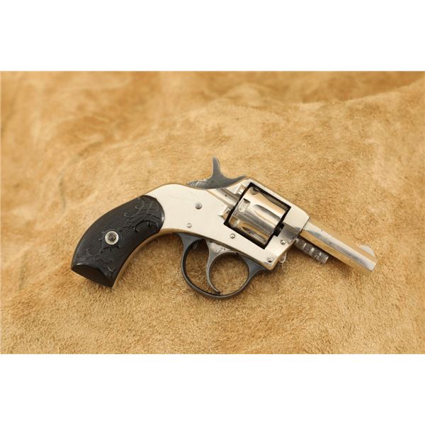 H&r Young America First Model 3rd Variation .22 Rf 2" Da/sa Revolver, 1898-1904 C&r