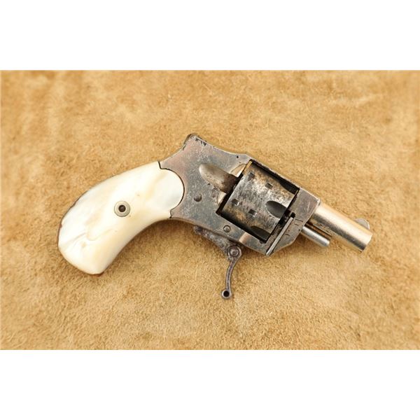 Henry M. Kolb First Model Baby Hammerless .22 Short 1.25" Da Revolver, 1896-1910 C&r