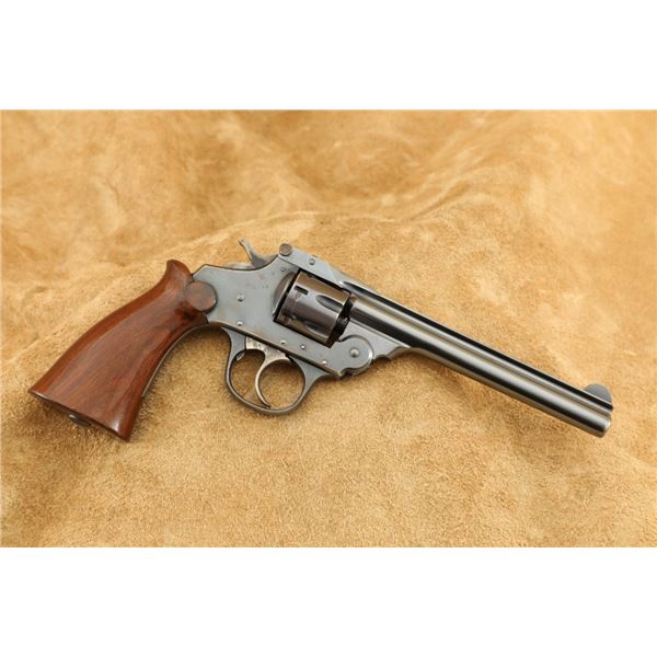 Iver Johnson Third Model Small Frame Safety Automatic .22 Rf 5" Sa/da Revolver, 1910 C&r