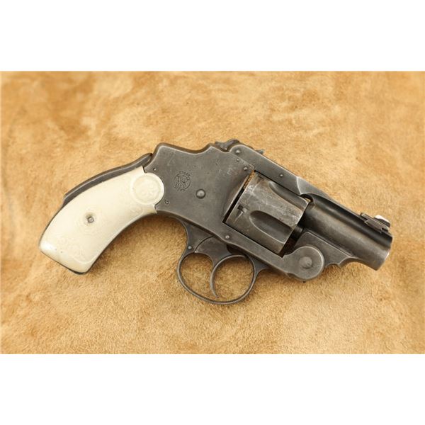 Smith & Wesson .38 S&w Safety Hammerless 3rd Model Revolver Lemon Squeezer 1890-1898 Antique