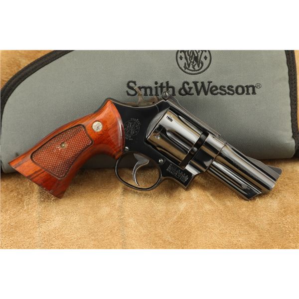 Smith & Wesson S&w Model 27-2 The .357 Magnum 3 1/2" Da/sa Blued Revolver 1966 C&r