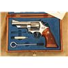 Image 2 : Smith & Wesson S&w Model 29-3 .44 Magnum 4" Nickel Revolver, Mfd 1984