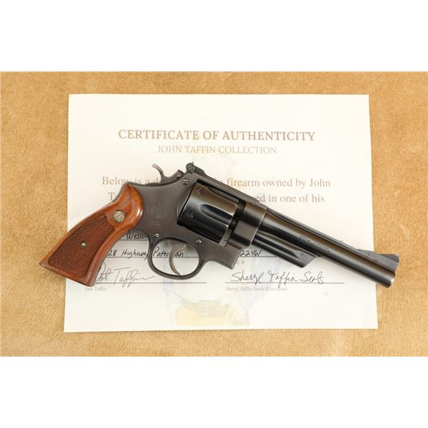 John Taffin Collection S&w Highway Patrolman Pre-model 28 .357 Revolver 6" 1954-55 C&r
