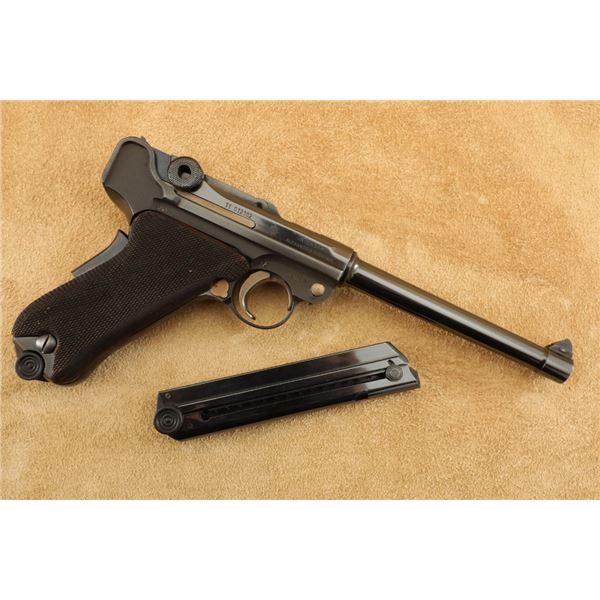Post-war Mauser Interarms American Eagle Luger 6" 9mm Semi-automatic Pistol, 1970s Atf C&r