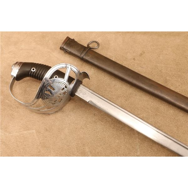 Germany, Army, Wwi, Weyersberg Solingen, Model 1889, Steel, Infantry Officers Sword, Scabbard