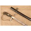 Image 1 : German Army, Wwi, Unbranded, Blucher, Steel, Etched Artillery Officers Saber Sword, Scabbard
