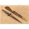 Image 1 : Us Ww2 Lf&c Oss Stiletto W/ British Fairbairn-sykes Sheath