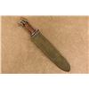 Image 15 : Antique Wwii 1944 Australian Lithgow Mk1 11.54" Steel Machete Bayonet W Rmh 1944 Canvas Sheath