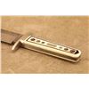 Image 24 : Antique, 19th C., Wostenholm Washington Works 3-line Mark, 10" Blade Bone Bowie Knife & Sheath
