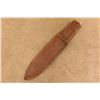 Image 27 : Antique, 19th C., Wostenholm Washington Works 3-line Mark, 10" Blade Bone Bowie Knife & Sheath