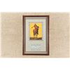 Image 1 : 1925 Calendar Featuring Cyrus Dallin "appeal To The Great Spirit" 13" X 19.75" Framed Print