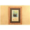 Image 2 : Vintage 1929 Round Oak Stoves Chief Doe-wah-jack Complete Framed Advertising Calendar Sign