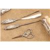 Image 13 : Antique Webster Co. Sterling Silver Art Nouveau 7 Piece Dresser Set, 1903-1910s