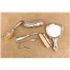 Image 3 : Antique Webster Co. Sterling Silver Art Nouveau 7 Piece Dresser Set, 1903-1910s