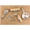 Image 8 : Antique Webster Co. Sterling Silver Art Nouveau 7 Piece Dresser Set, 1903-1910s