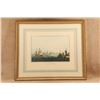 Image 11 : Vintage 1950s Nygs Early Us Ports 29x23 Gold Framed Maritime Lithograph Triptych Set