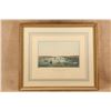 Image 1 : Vintage 1950s Nygs Early Us Ports 29x23 Gold Framed Maritime Lithograph Triptych Set