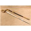 Image 2 : United States, Navy, Post-wwii, Unbranded, Model 1852, Steel, Officers Etched Dress Sword