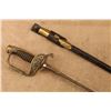 Image 1 : Antique Early 1900s Bulgarian Model 1905 Naval Officer's Sword, Original Leather Sheath