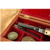 Image 14 : Cased A. Uberti 1849 Pocket Wells Fargo Model .31 Cal 4" Percussion Revolver Mfd 1996
