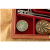 Image 21 : Cased A. Uberti 1849 Pocket Wells Fargo Model .31 Cal 4" Percussion Revolver Mfd 1996