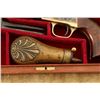 Image 22 : Cased A. Uberti 1849 Pocket Wells Fargo Model .31 Cal 4" Percussion Revolver Mfd 1996
