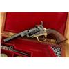 Image 5 : Cased A. Uberti 1849 Pocket Wells Fargo Model .31 Cal 4" Percussion Revolver Mfd 1996